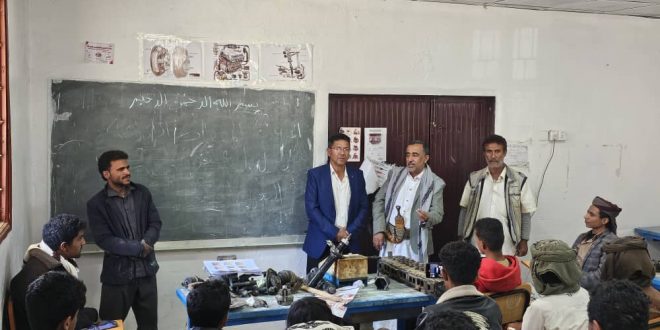 زيارات تفقدية للدورات التدريبية بمراكز التدريب بمحافظة البيضاء