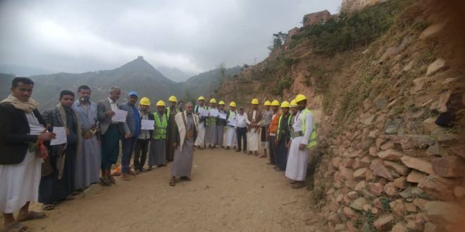 اختتام دورات تدريبية في مجالات المهارات الحياتية بمديرية الرجم بالمحويت