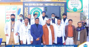 حملة توعوية تحت شعار "يدًا بيد لبيئة خالية من الكوليرا" بالكلية التخصصية