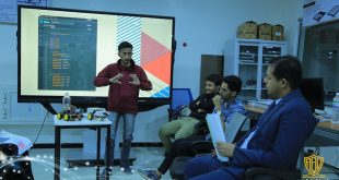 طلبة الذكاء الاصطناعي بجامعة الجيل الجديد يناقشون مشاريع مقرر الروبوتات