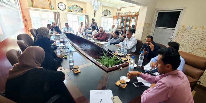 جامعة الناصر تعقد اجتماعها السنوي لمناقشة الخطة التسويقية للعام القادم