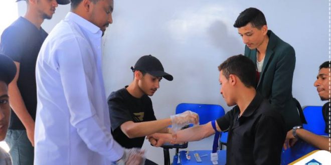 استمرار دورة الإسعافات الأولية لخريجي الثانوية العامة بالجامعة التخصصية