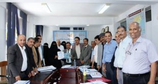 استعراض ومناقشة التقرير السنوي للجامعة الوطنية