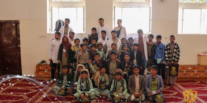 طلبة قسم الطب البشري بجامعة الجيل الجديد يزورون دار رعاية الأيتام