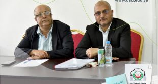 طلبة العلوم السياسية بجامعة الملكة أروى يناقشون مشاريع التخرج