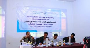 كلية التكنولوجيا الحديثة تختتم مناقشات مشاريع تخرج طلبة الجرافيكس