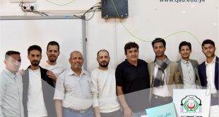 طلبة الهندسة المدنية بجامعة الملكة أروى يناقشون مشاريع التخرج