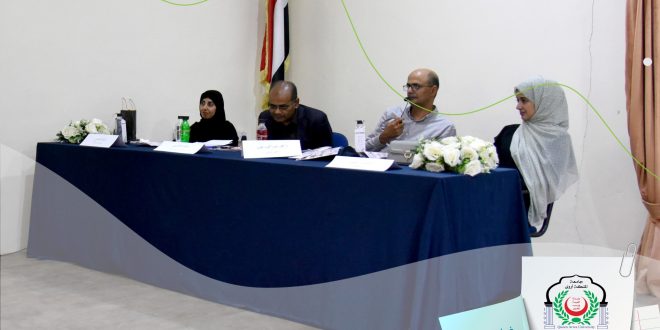 طالبات الفنون الجميلة بجامعة الملكة أوى يناقشن مشاريع تخرّج برنامج التصميم الداخلي 