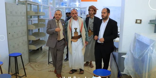 وكيل الهيئة العامة للزكاة الاستاذ علي السقاف في زيارة لجامعة الرازي