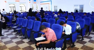 جامعة الرازي تُجري امتحانات المفاضلة للطلبة المتقدمين لتخصص الطب