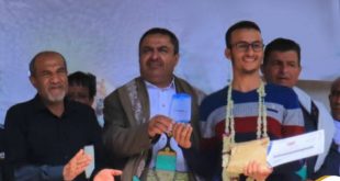 الجامعة التخصصية الحديثة تكرّم الطالب نبراس قائد الحائز على الترتيب الثامن على الجمهورية