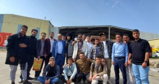 طلاب المحاسبة بالجامعة الوطنية في زيارة ميدانية إلى مصنع العاقل نعمان