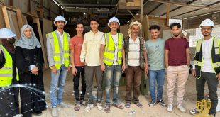 طلبة التصميم الداخلي بجامعة الجيل الجديد يزورون ورشة وود بيكر لأعمال النجارة والديكور