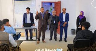 رئيس جامعة الرازي يدشن العام الجامعي الجديد ويتفقد سير العملية التعليمية لطلاب المستوى الأول