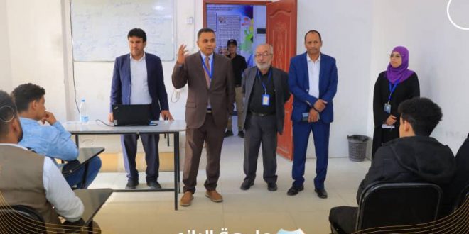 رئيس جامعة الرازي يدشن العام الجامعي الجديد ويتفقد سير العملية التعليمية لطلاب المستوى الأول