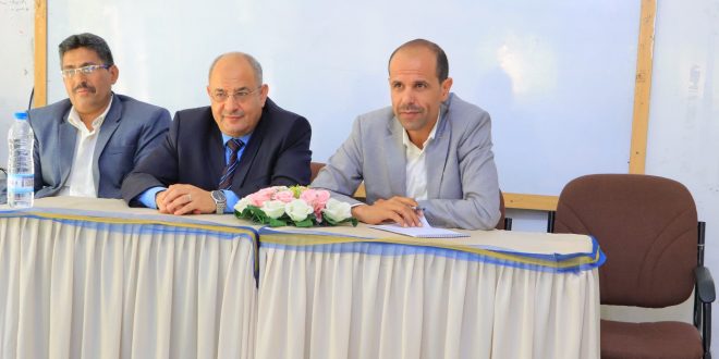 رئيس جامعة الناصر يواصل لقاءاته المفتوحة مع طلاب الجامعة