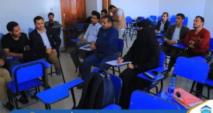 الجامعة التخصصية الحديثة تناقش مشاريع طلبة قسم الميكاترونكس