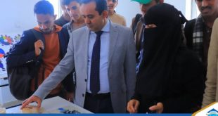 دشن طلبة التصميم الجرافيكي بالجامعة التخصصية معرضاً فنياً متميزاً