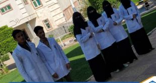 إدارة التدريب الميداني بالكلية التخصصية الحديثة تُقيم الاختبارات النهائية لطلبة المختبرات والقبالة