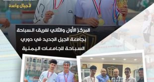 جامعة الجيل الجديد تكتسح بطولة السباحة الجامعية وتحصد المركزين الأول والثاني