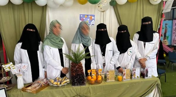 فعالية تغذوية متميزة تنفذها وحدة التدريب السريري بجامعة الرازي في مدارس الأقصى