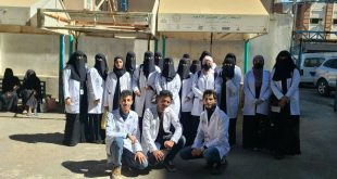 طلاب المختبرات بجامعة الملكة أروى في زيارة علمية للمركز الوطني لعلاج الأورام