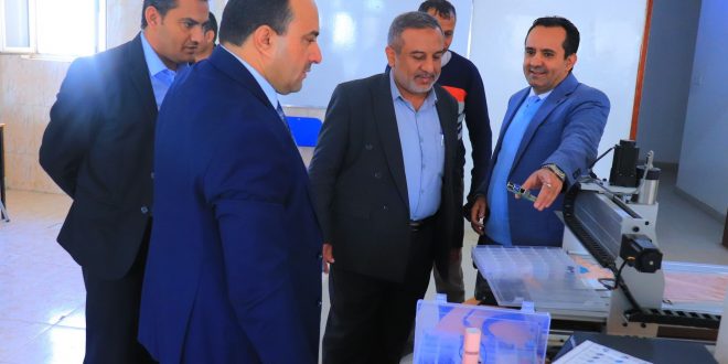  وكيل التعليم العالي يزور الجامعة التخصصية الحديثة للاطلاع على سير التعليم والمعامل الأكاديمية