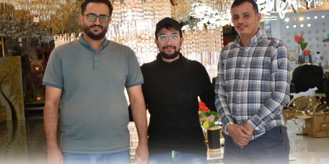 زيارة ميدانية لطلبة هندسة الديكور بكلية الاتحاد إلى المدينة العالمية للنجف والإضاءات