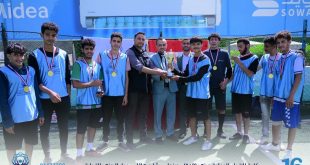 كلية الاتحاد الدولية تختتم دوري "طوفان الأقصى" وسط أجواء رياضية مفعمة بالحماس والانتماء