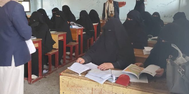 فريق الإشراف المركزي إلى محافظة ذمار ينفذ عدد من الزيارات الاستطلاعية لمراكز محو الأمية وتعليم الكبار بمديريات المحافظة