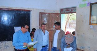 فريق الإشراف المركزي إلى محافظة المحويت يختتم الزيارات الاستطلاعية بزيارة لمديرية بني سعد