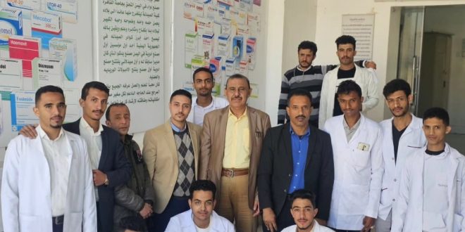 زيارة علمية لطلبة الصيدلة بالجامعة الوطنية إلى مصنع "بيوفارم"