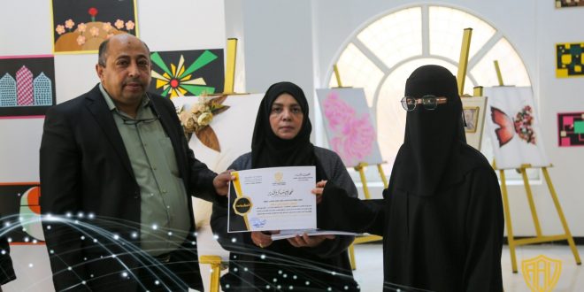 جامعة الجيل الجديد تقيم معرضًا فنيًا لطالبات كلية الهندسة وتكنولوجيا المعلومات