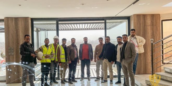 زيارة ميدانية لطلبة التصميم الداخلي بجامعة الجيل الجديد للاطلاع على تقنيات الديكور والبناء الحديثة