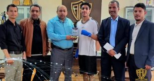 رئيس جامعة الجيل الجديد يكرّم الطالب عبدالله زهرة تقديراً لتميّزه الرياضي في بطولة الصين الدولية