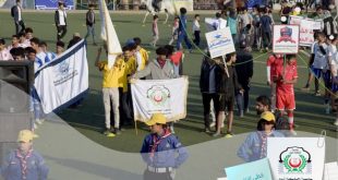 جامعة الملكة أروى تشارك في إفتتاح الملتقى الرياضي السابع وتدشين بطولة كرة القدم للجامعات اليمنية