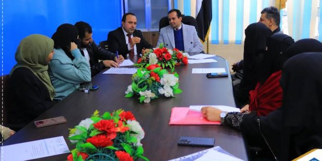 مجلس الكلية التخصصية الحديثة يعقد اجتماعه الرابع