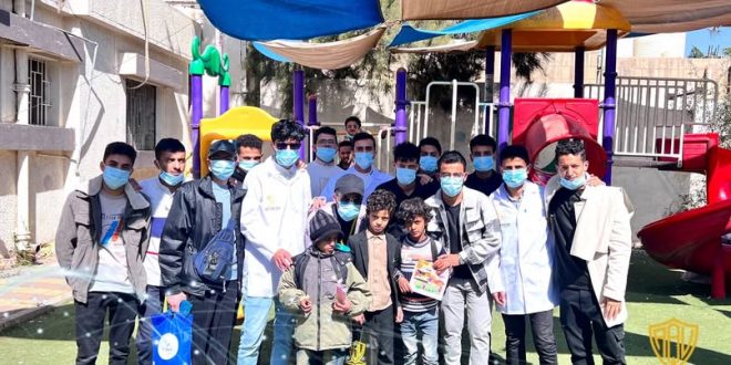 زيارة إنسانية لطلبة الطب بجامعة الجيل الجديد إلى مركز علاج مرضى اللوكيميا