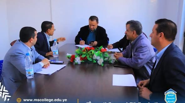 الجامعة التخصصية الحديثة: مجلس كلية الهندسة وتكنولوجيا المعلومات يعقد اجتماعه الدوري