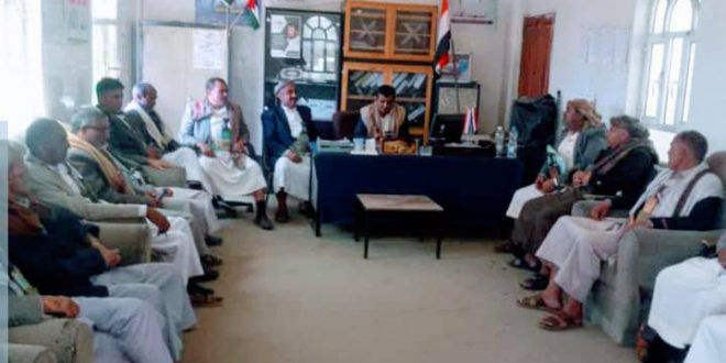 اجتماع موسع بمحافظة عمران يناقش تفعيل برامج محو الأمية ومعالجة التحديات الميدانية