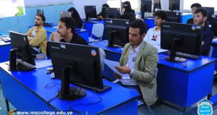 الجامعة التخصصية: دورة تدريبية لطلبة تقنية المعلومات حول نظام "التاجر" من إبداع سوفت