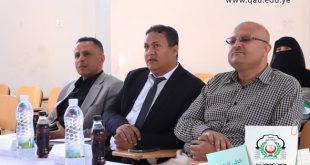 طلبة هندسة وعلوم الحاسوب بجامعة الملكة أروى يناقشون مشاريع التخرج